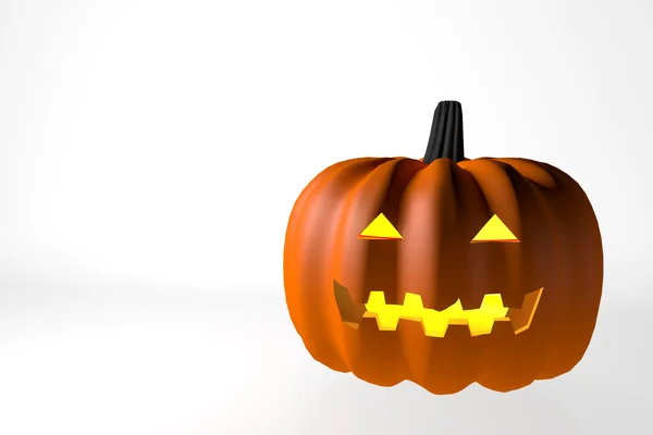 Halloween Pumkin 3d — 스톡 사진