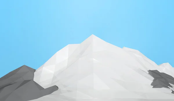 Ice mountain — Stock Photo, Image