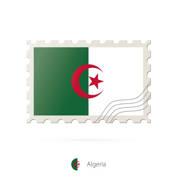 Frimärke med bilden av Algeriet sjunker. — Stock vektor