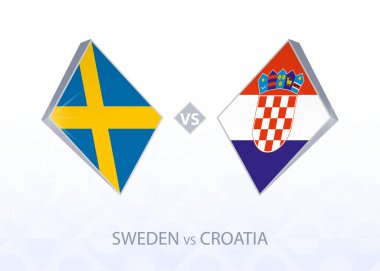 Avrupa futbol karşılaşması İsveç - Hırvatistan, A Ligi, Grup 3.
