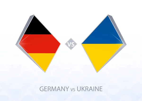 Europa Piłka Nożna Niemcy Ukraina Liga Grupa — Wektor stockowy