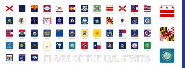 Amerika Birleşik Devletleri 'nin ulusal bayrak koleksiyonu. Koleksiyon sıralanmış alfabetik.