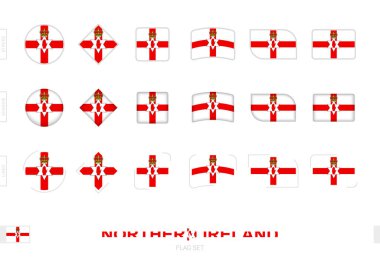 Kuzey İrlanda bayrağı seti, Kuzey İrlanda 'nın üç farklı efektli bayrakları.