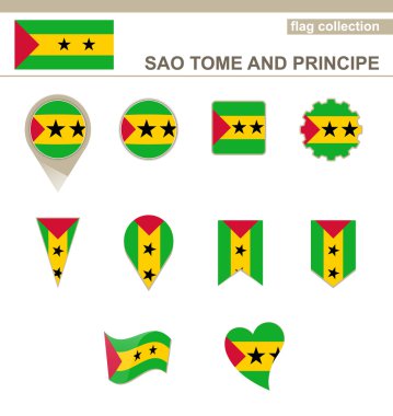 Sao Tome ve Principe bayrak toplama