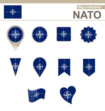 NATO bayrağı koleksiyonu