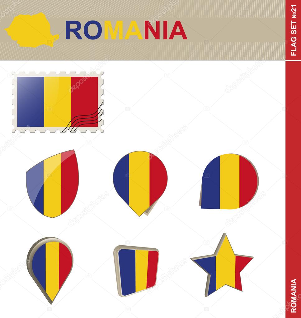 Romania Flag Set, Flag Set 21