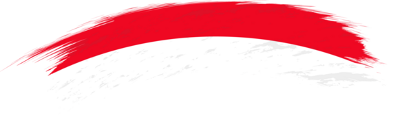 Yuvarlak grunge fırça darbesi, Monako bayrağı.