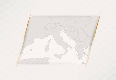 Vatikan Şehir Haritası Ulusal Bayrak Renkleri.