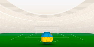 Ulusal Bayrak Futbol Toplu Ruanda Futbol Stadyumu.