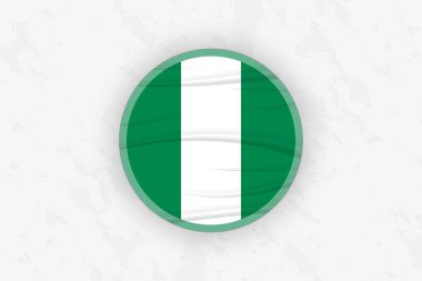 Nijerya Bayrak Dairesel Etiketi Tasarımı, Ulusal Onur Madalyası.