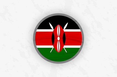 Kenya Bayrak Dairesel Etiket Tasarımı, Ulusal Gurur Bozukluğu.