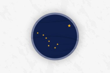 Alaska Bayrak Çemberi Yapıştırması Tasarımı, Ulusal Onur Aracı.