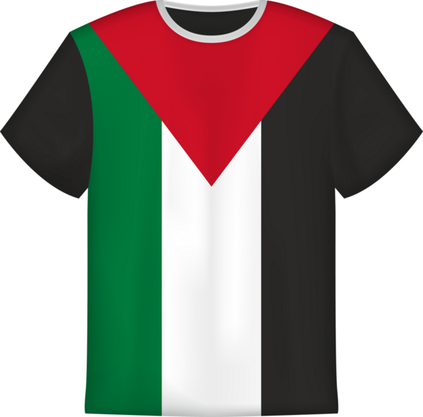 Filistin tişört şablonlu tişört tasarımı.