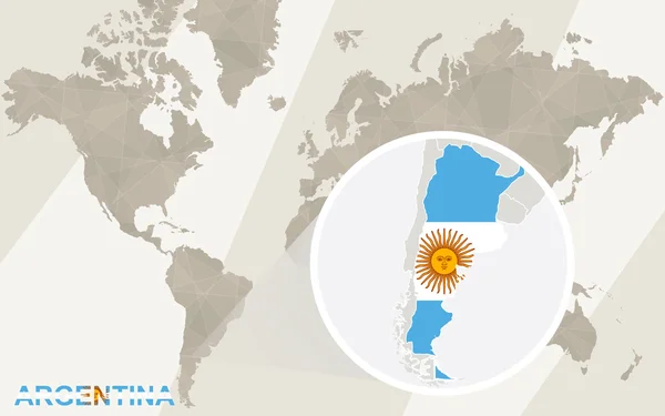 アルゼンチン地図ストックベクター ロイヤリティフリーアルゼンチン地図イラスト Depositphotos