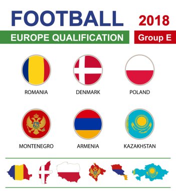 Futbol 2018, Europe yeterlilik, E Grubu
