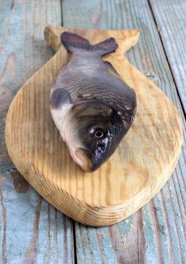 sazan balık ahşap oyun tahtası