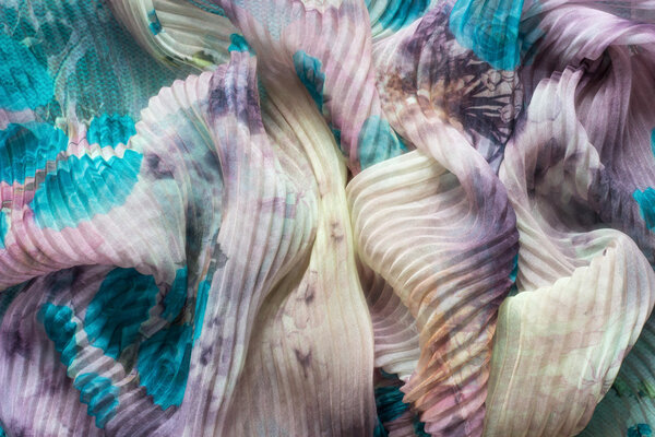 cyan fabric texture background