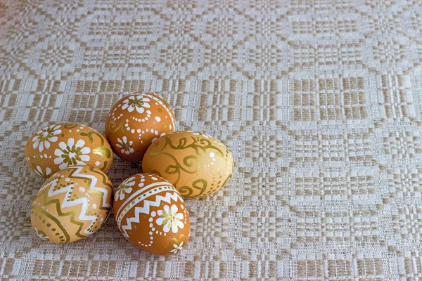 Hand-painted Easter eggs — Stock Photo, Image