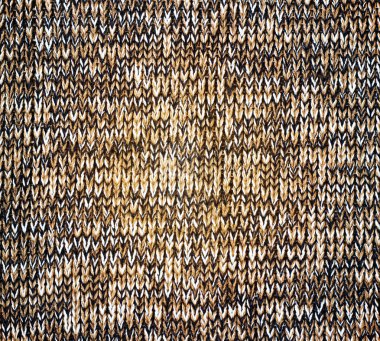 örme kahverengi tuval doku arka plan olarak