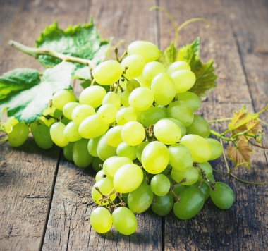 ahşap arka plan gıda closeup grup Yeşil üzüm