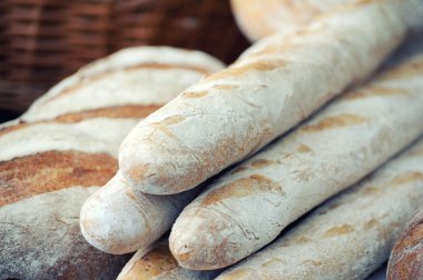 yakın çekim geleneksel ekmek