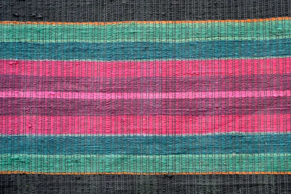 다채로운 손으로 만든 잡종 양탄자 또는 양탄자 — 스톡 사진