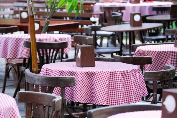 Der Tisch in der Bar. — Stockfoto