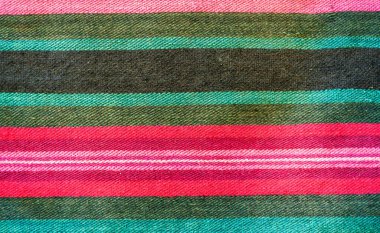 Güzel renkli el yapımı halı ya da halıyı kapat.