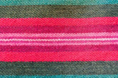 Güzel renkli el yapımı halı ya da halıyı kapat.