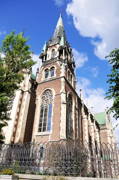 Church of St. Olha and Elizabeth in Lviv City (Ukraine) — Stock Photo, Image