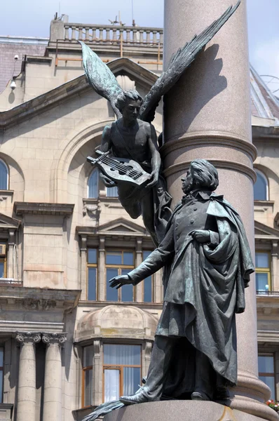 Pomnik Adama Mickiewicza — Zdjęcie stockowe