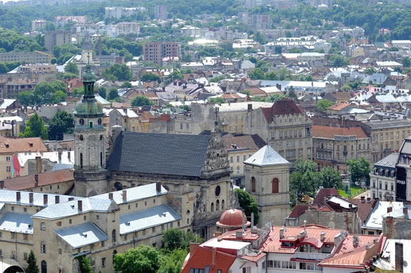 Panorama Lvov. — Stock fotografie