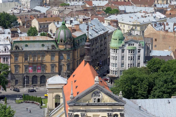 Panorama Lviv. — Stock Photo, Image