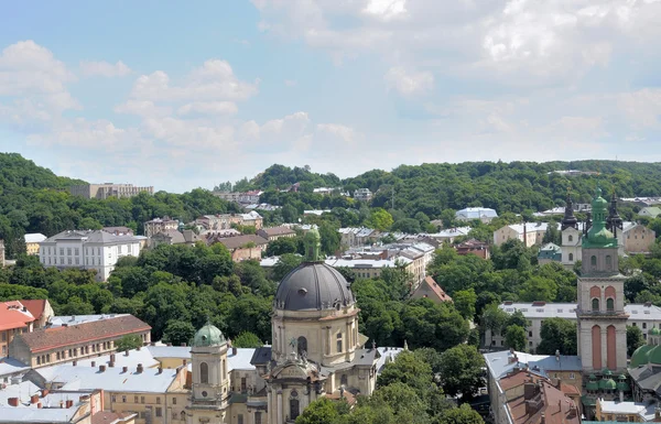 Panorama Lvov. — Stock fotografie