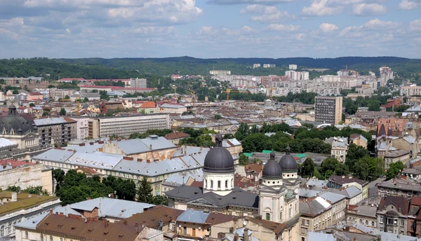 Panorama Lviv. — Stock Photo, Image