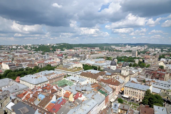 Panorama Lviv. — Stock Photo, Image