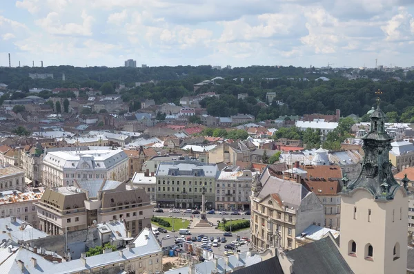 Panorama Lviv. — Stockfoto
