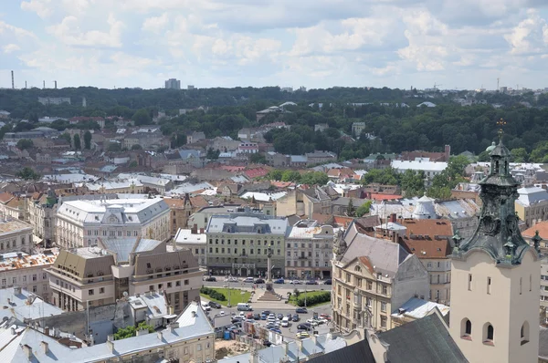 Panorama Lvov. — Stock fotografie