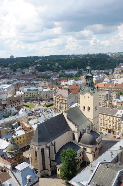 Panorama Lviv. — Stock Photo, Image