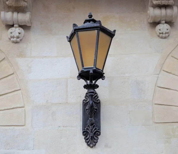 Oude stijl straat lamp — Stockfoto