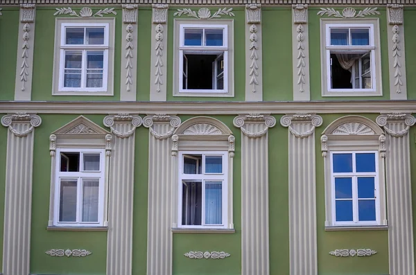 A wall of windows. — Stock Photo, Image