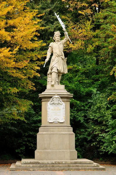 Monumento a Jan Kilinskii em Lviv (Ucrânia ) — Fotografia de Stock
