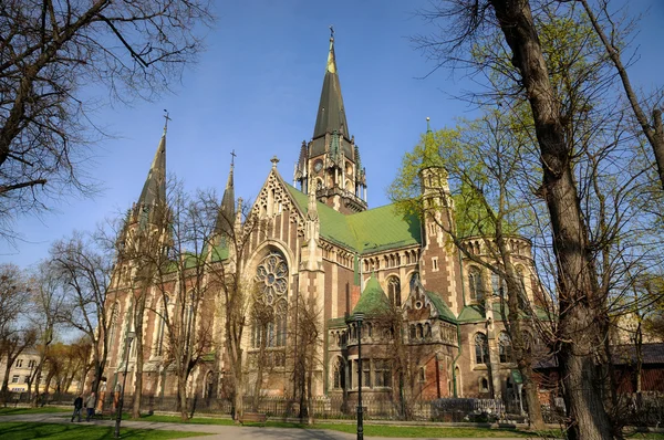 Church of Olga and Elizabeth, Lviv — Stock Photo, Image