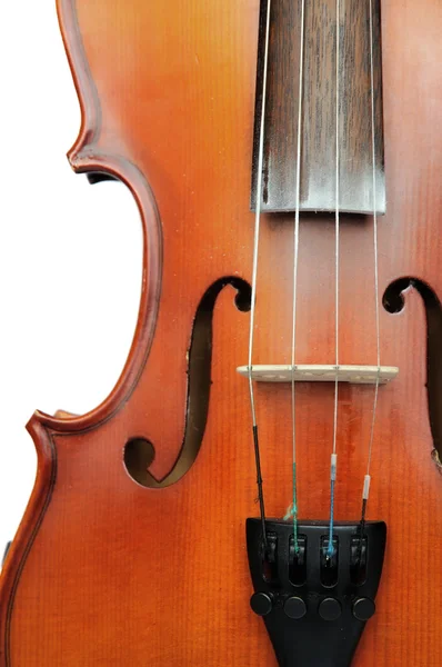 Detalhe de um violino — Fotografia de Stock