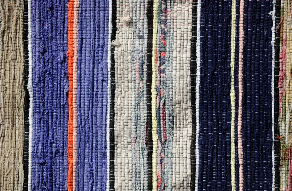 Rengarenk halı tekstil kumaş doku — Stok fotoğraf