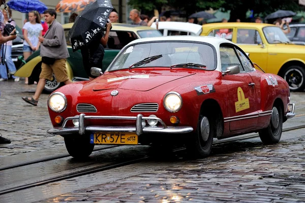 Lviv, Ukraine - June 2015: Auto festival Leopolis grand prix 201 — Stock Photo, Image