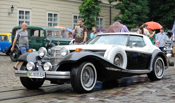 Lviv, Ukraine - June 2015: Auto festival Leopolis grand prix 201 Stock Picture