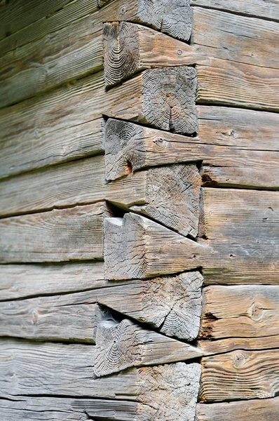 Detalhes das casas de madeira — Fotografia de Stock