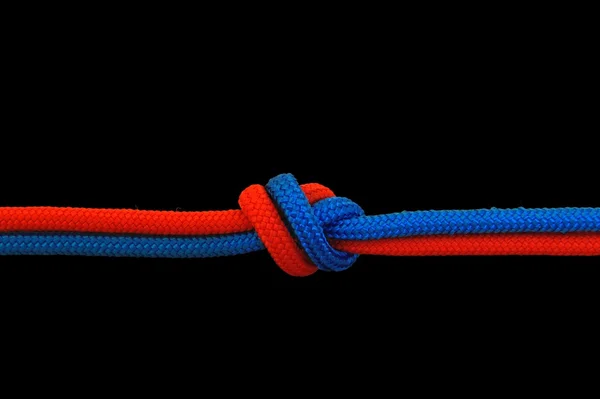 Knot on a cord — Stock Photo, Image