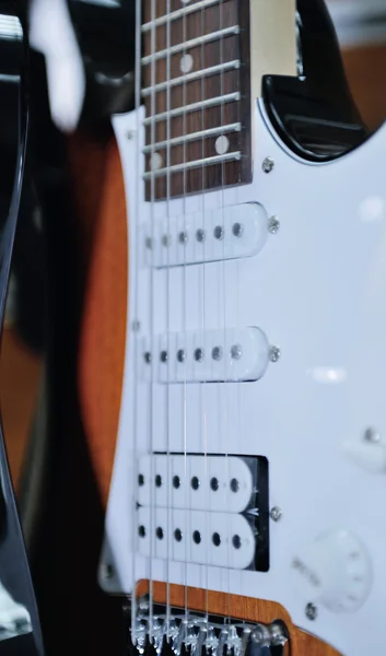 Electric guitar close up — Stock Photo, Image